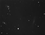 Leo Trilet (NGC 3627 или M66 вверху, NGC 3623 или M65 внизу, NGC 3628 справа)